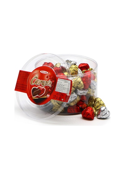 Corazon Kalpli Fındık Aromalı Çikolata 1 Kg Kutulu