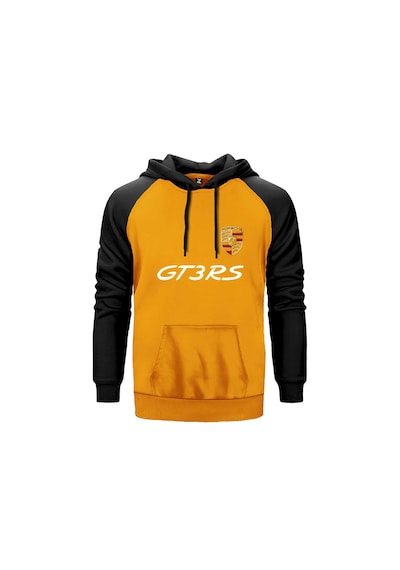 Porsche Gt3rs Sarı Renk Reglan Kol Sweatshirt Sarı