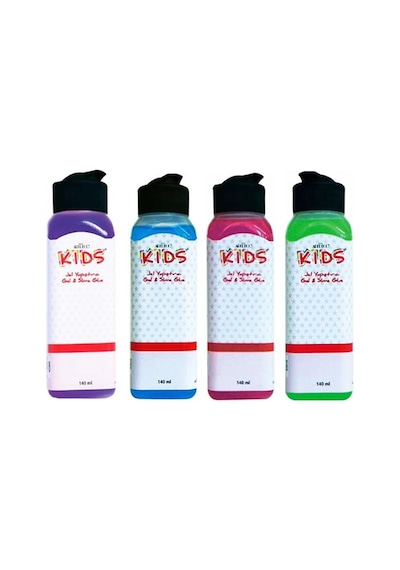Artdeco Kids 4’lü 140 ml Jel ve Slime Yapıştırıcı