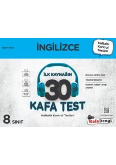 Kafadengi 8. Sınıf Lgs İngilizce Kafa Test 2023