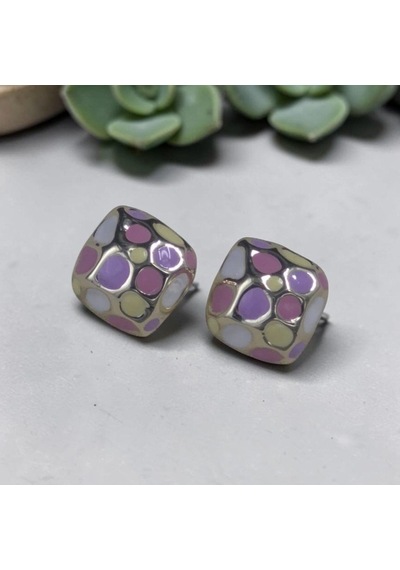 Block Glam Küpe Altın