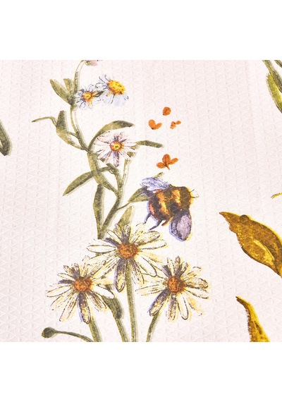 Soft Acacia Çift Kişilik Pike - Beyaz - 200x220 Cm Renkli