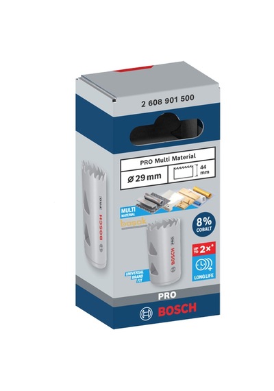 Bosch Pro 29 Mm Multi Vidalı Bi-metal Panç 2608901500