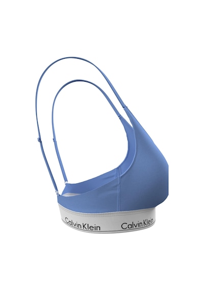 Calvin Klein Lightly Lined Askılı Üçgen Bralette Mavi Sütyen-14673