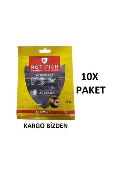 Rotifish Artemia Mix 18gr. 10 Adet Kargo Bizden