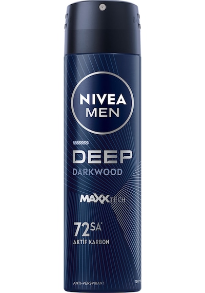 Nıvea Men Erkek Sprey Deodorant Deep Dimension 150 Ml 5 Adet
