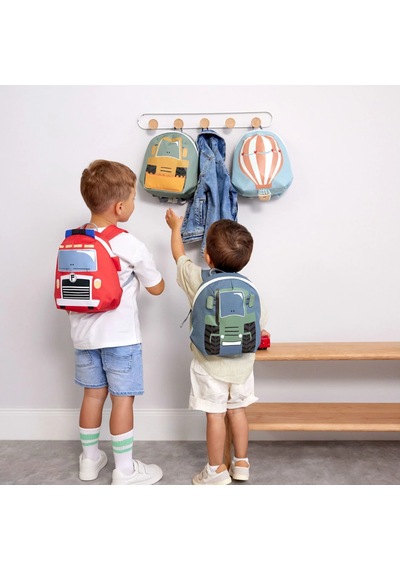 Lassig Tiny Drivers Sırt Çantası Tractor yeşil