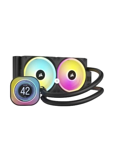 Corsair İcue Link H100i Lcd Cw-9061007-ww 240 Mm İşlemci Sıvı Soğutucu