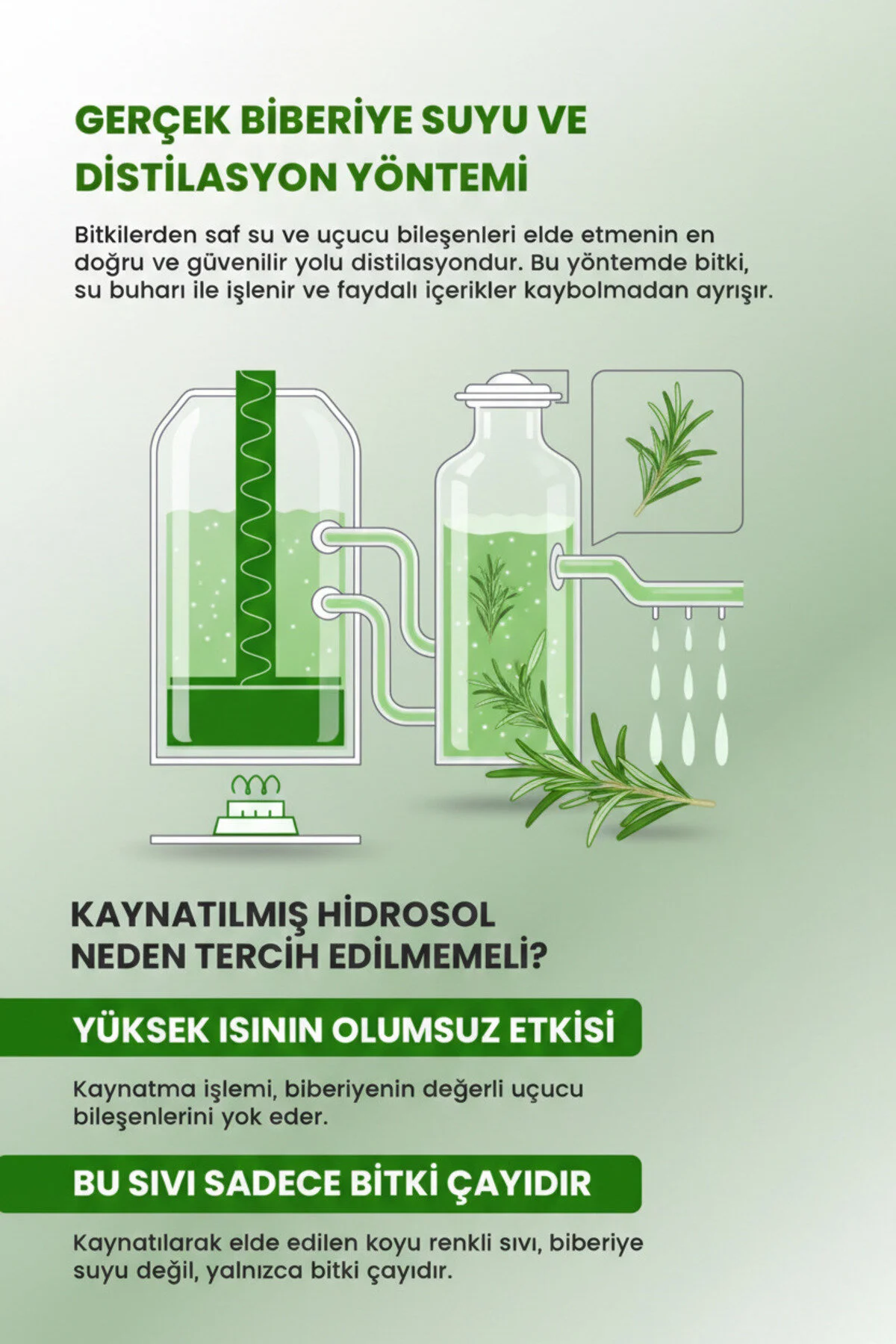 2'li Biberiye Suyu Dökülme Karşıtı Ve Saç Uzatma Etkili Saç Toniği 150 Ml Pure Rosemary Water