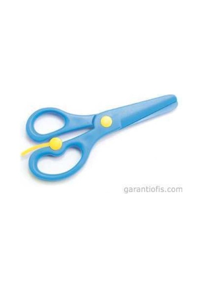 Anaokulu Makas, El İşi Makası, % 100 Plastik, Farklı Renklerde, Çocuk Makası