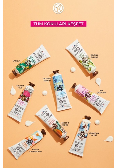Yves Rocher El Kremi- Nemlendirici Besleyici Romantik Kır Çiçekleri - Vegan -30ml