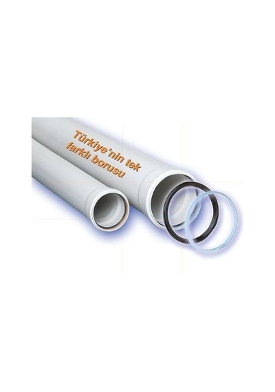 Mey İthalat Ege Yıldız 75x2000 Pvc Boru 1,8 Mm