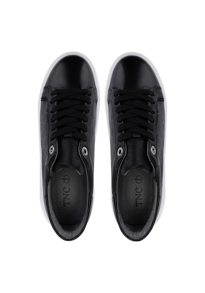 Tamer Tanca Kadın Hakiki Deri Siyah Sneakers & Spor Ayakkabı 1145 502 Bn Ayk Y26 Sıyah