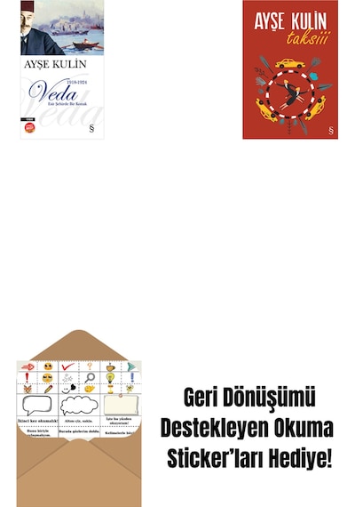 Veda Midi Boy + Taksiii + Okuma Sticker'ları