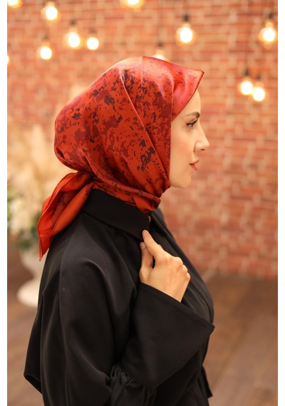 Silk Home Shiny Eşarp 75007-26 Bordo