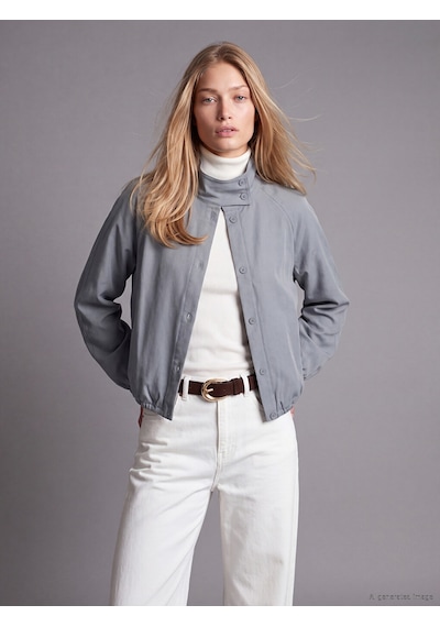 Lcw Vision Yeşil Dik Yaka Oversize Kadın Ceket