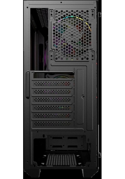 Vento VG10F 650W 80+ Temperli Cam ATX Oyuncu Bilgisayar Kasası Siyah