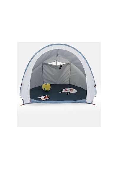 Quechua Outdoor Kamp Gölgeliği - 2 Kişilik - 2 Seconds Fresh Koyu Petrol Mavisi/buzlu Kahve