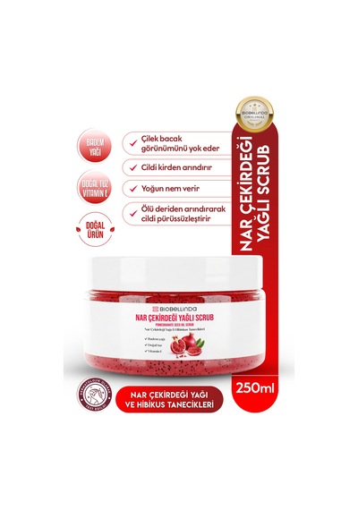 Nar Çekirdeği Yağlı Scrub 250 Ml