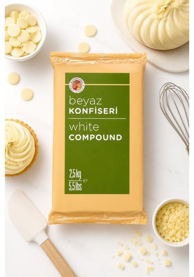 Altınmarka Beyaz Konfiseri Kaplama Çikolatası 2,5 Kg