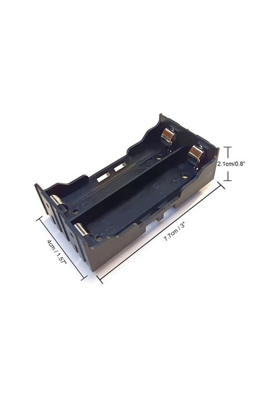 18650 2'li Pil Yuvası Pcb Montajlı(LityumLi-Ion)