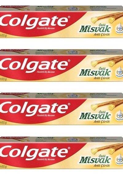 Colgate Misvak Özlü Diş Macunu 4 x 75 ML