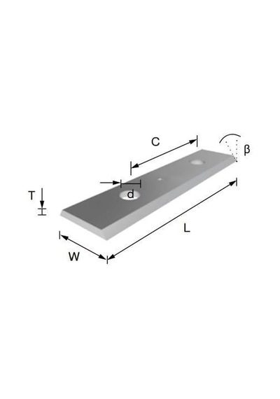 Jilet 50.0x12.0x1,5 Kcr02 + Plus