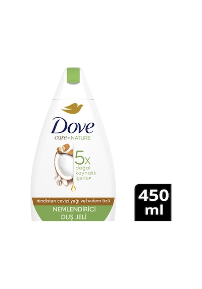 3 Adet Dove Duş Jeli Hindistan Cevizi Yağı Ve Badem Sütü 450 Ml Diğer