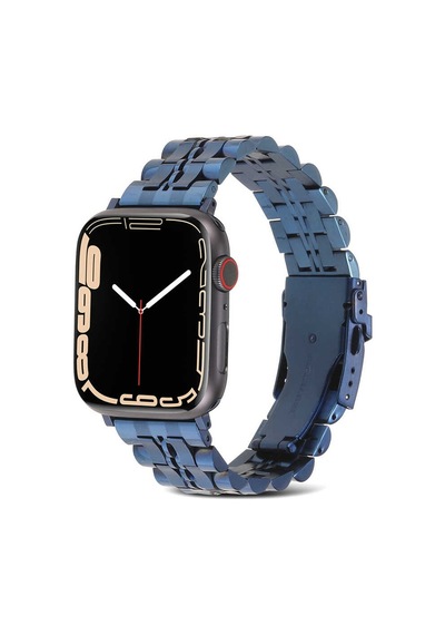 Apple Uyumlu  Watch Ultra 49 MM Kordon Krd-54 Metal Kordon