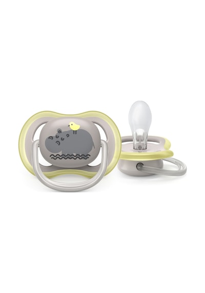Philips Avent SCF085/17 Ultra Air Emzik 6-18 Ay 2'li Gri - Yeşil Philips Avent SCF085/17 Ultra Air Emzik 6-18 Ay 2'li Gri - Yeşil