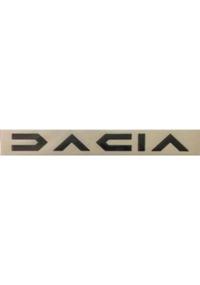 Dacia Uyumlu Dacıa Siyah Yazı Yeni Model