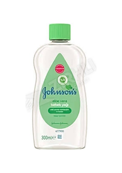 4 Adet Johnson's Baby Aloe Vera Yağ 300 Ml