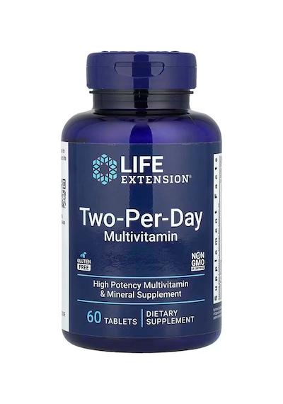 Life Extension Vitamins Two Per Day Multivitamin 60 Tablets