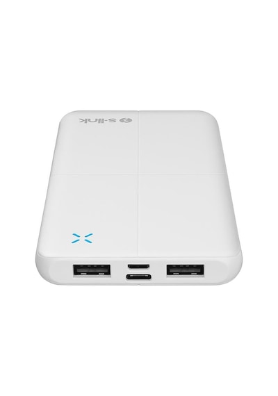 S-link Ip-g12n 10.000mah Microusb + Type-c Beyaz Taşınabilir Pil Şarj Cihazı Powerbank