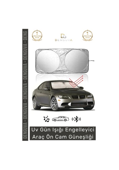 Otogüneşlik Katlanabilir Isı Yalıtımlı Ön Cam Araba Güneşliği Pratik Sağlayan Evrensel Uyum Güneşli