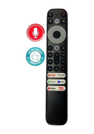 Tcl Kumanda 1250-tcl Androıd Ses Komutlu Lcd Kum1250 Tv Kumanda