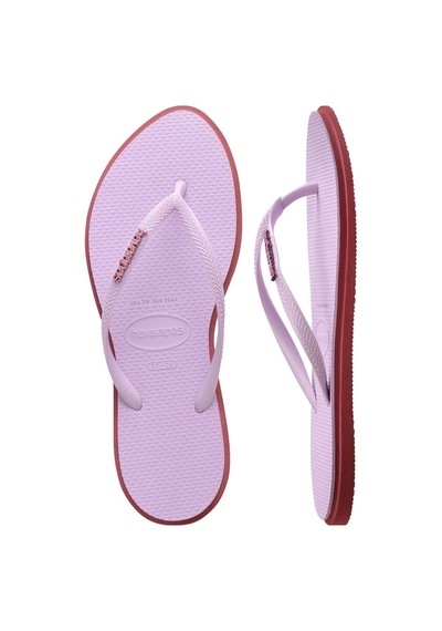 Havaianas Slim Point Amaranth Kadın Terlik-4792 Lila