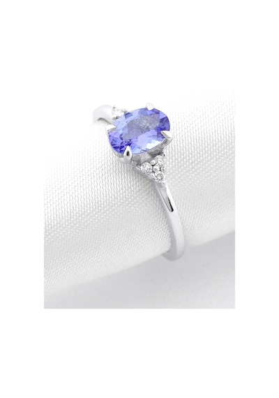 Tanzanite Oval Tektaş Yüzük