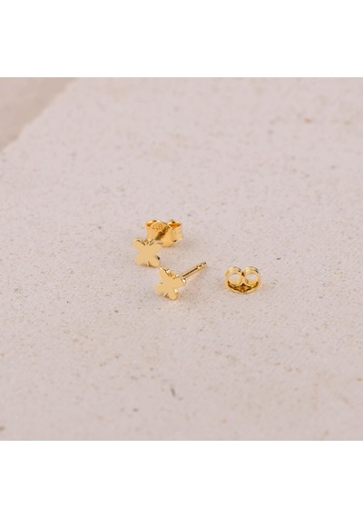 Goldkupe 14 Ayar Altın Küçük Kelebek Küpe 0,55 Gr-1819