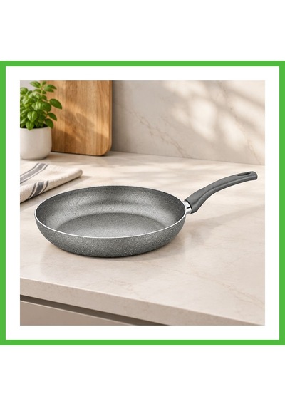 Vaveni Granit Tava 24 Cm Tek Saplı Arz