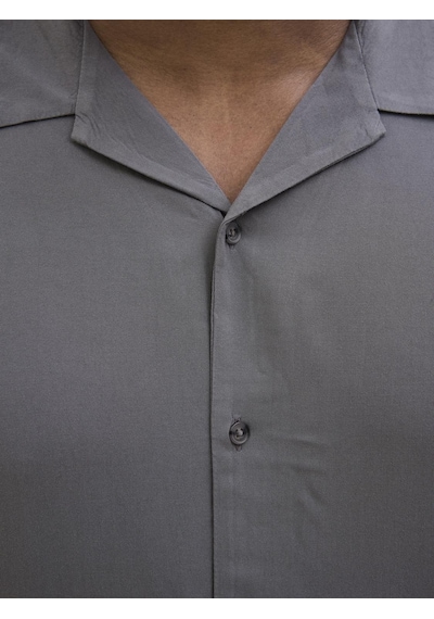 Jack & Jones Büyük Beden Kısa Kollu Gömlek - Jeff - 12269094 Castlerock