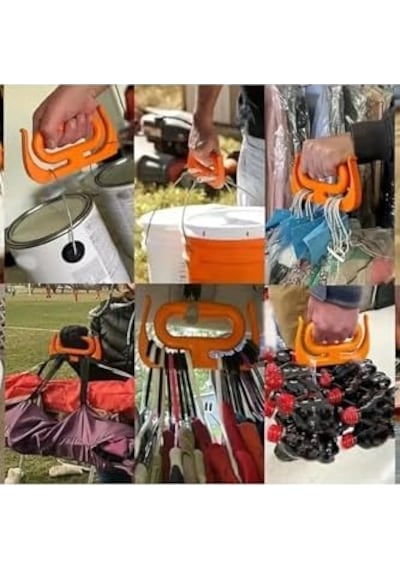 2 Adet Çok Amaçlı Market Pazar Poşet Taşıma Aparatı Poşet Tutucu Taşıma Kiti 100