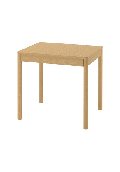 Açılır Mutfak Masası, Meşe Kaplama, 2-4 Kişilik, 80/120x70 Cm Açılır Mutfak Masası, Meşe Kaplama, 2-4 Kişilik, 80/120x70 Cm