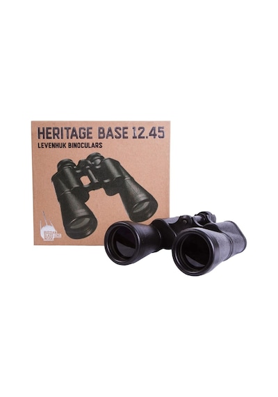 Levenhuk Heritage BASE 12x45 Binoküler Dürbün Siyah