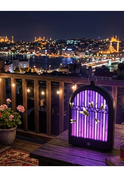 Kargo Şarjlı Uv Sivrisinek Öldürücü Lamba Sessiz Ve Najmaddin