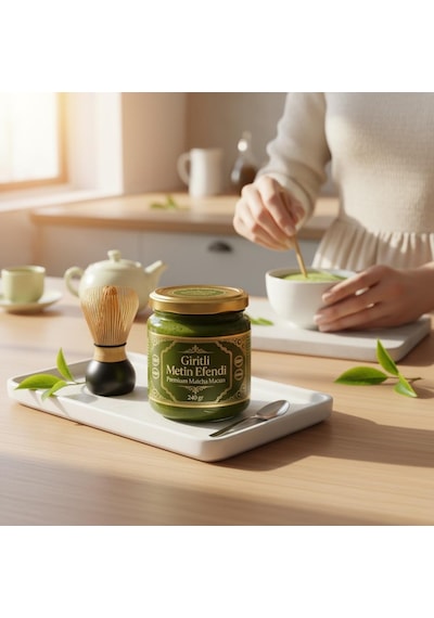 Giritli Metin Efendi Matcha Premium Bitkisel Destek Macun 240 Gr