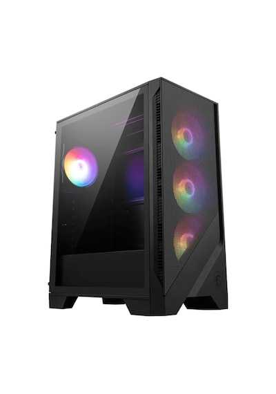 Msı Mag Forge 121a B75 Pcıe5 Temperli Cam 4 X120mm Auto Rgb Fan 750w Bronz Atx Gaming Bilgisayar Kasası
