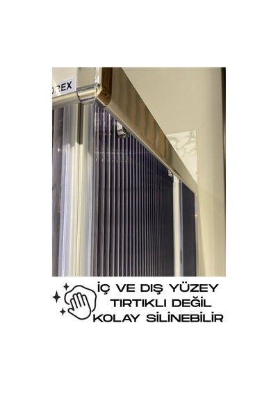 - Lamine Film Koruyucu - Füme Nervürlü 6mm Camlı Duşakabin - Türkiye De İlk Dağılmaz Diğer