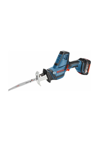 Bosch Professional GSA 18V-LI C 4 Ah Çift Akülü Testere - L-Boxx Çantalı - 06016A5020
