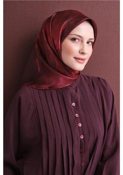 Armine Saf İpek Sura Eşarp 9606d 56 Siyah Beyaz